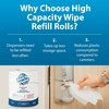 Touch Point Wipes TP Plus Disinfectant Wipes- 2 Rolls x 900 Wipes, 8 in.x6 in., EPA Registered, Kills SARS-CoV-2, 2PK WD900